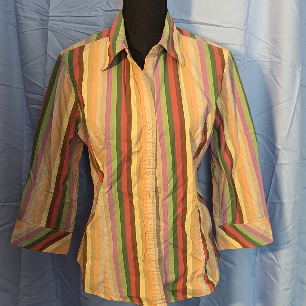 Striped Multicolor Women's Top